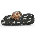 Medium Pillow Wuf Fuf Microsuede (Black Onyx)